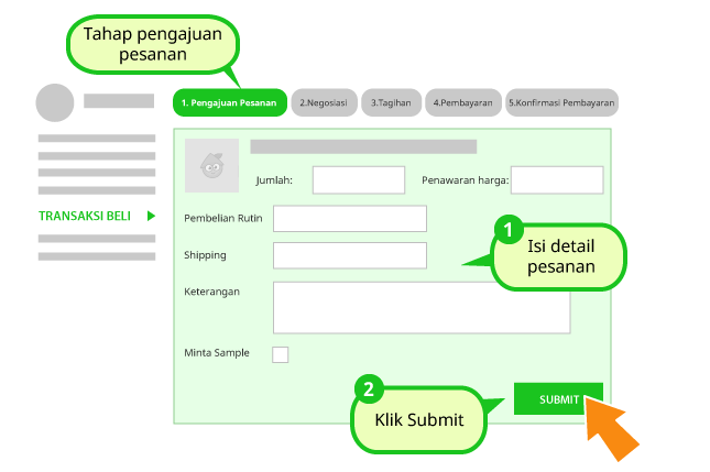 Cara beli di agromaret